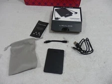 Limitless CreditCharge 2,500mAh Universal Power Bank w/Built-in Charging Cabl...