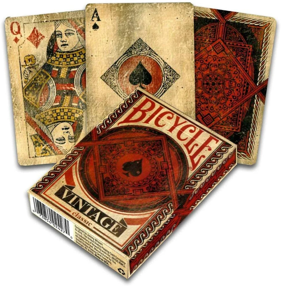 Bicycle Vintage Classic Poker Playing Cards - Spielkarten Fantasy Art