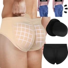 Mens Underwear Padded Briefs Buttlifter Hip Enhancer Body Shaper Pants Fake Ass