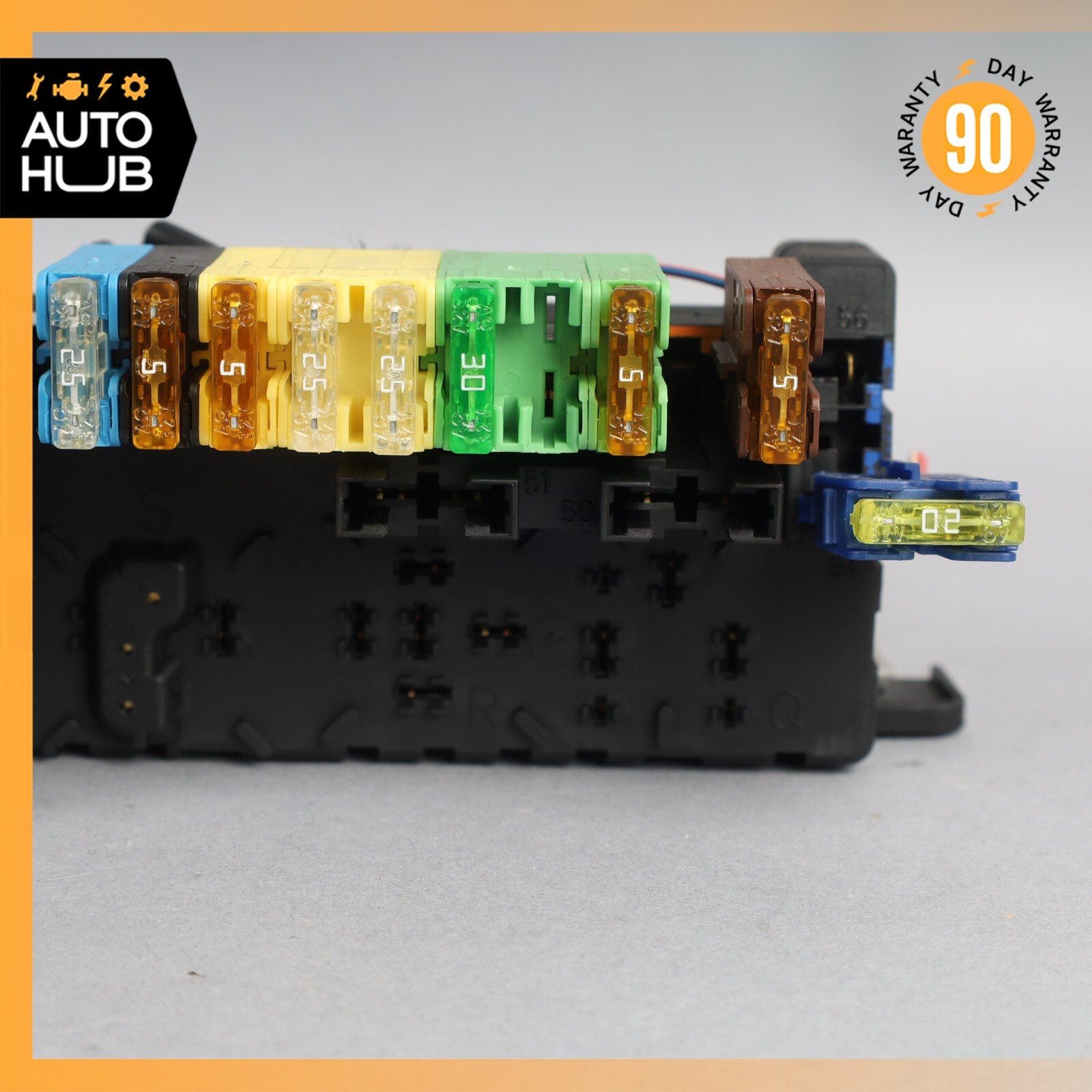 03-12 Mercedes R230 SL500 SL55 AMG Rear SAM Fuse Box Relay Module OEM