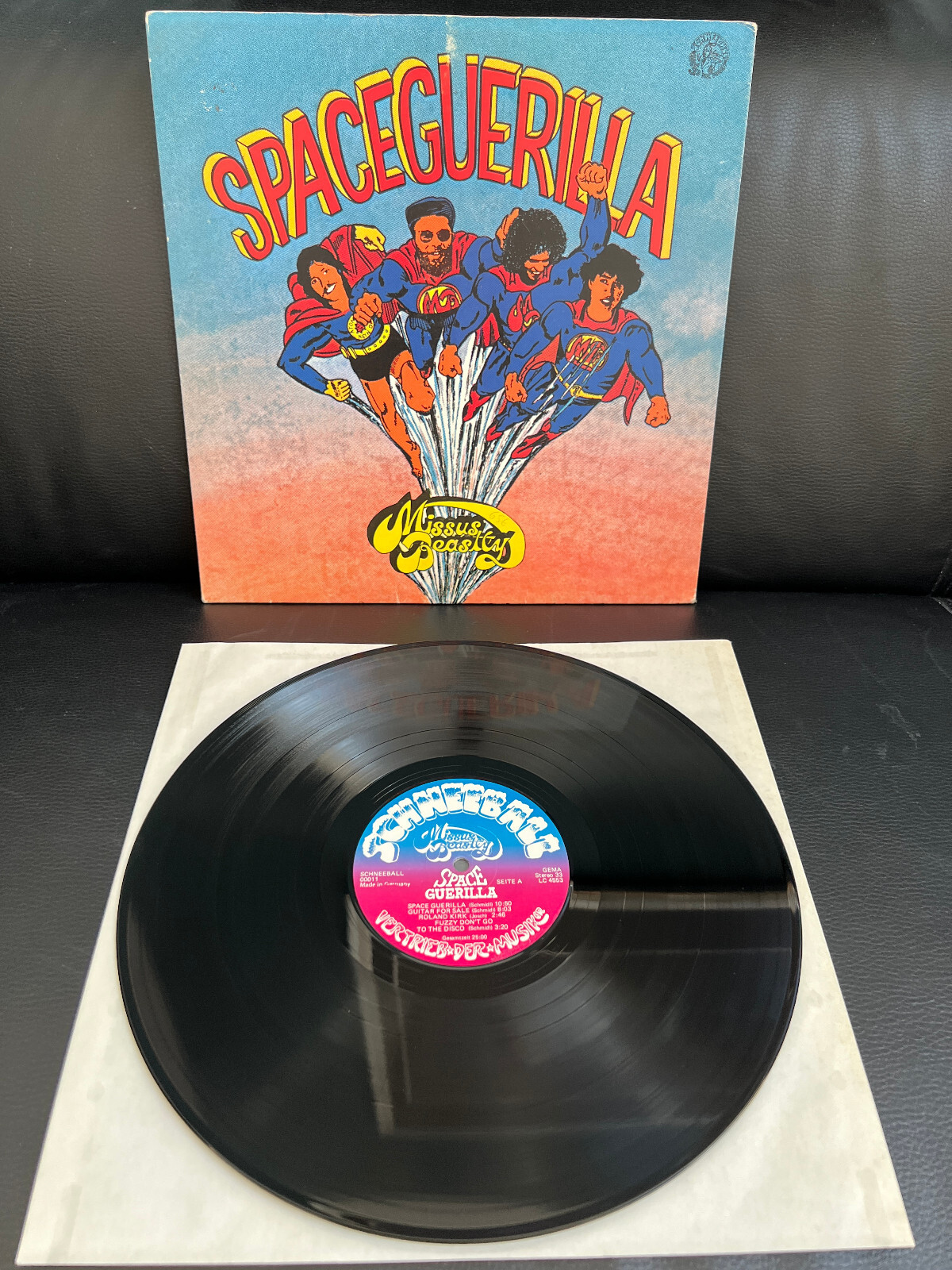 MISSUS BEASTLY/Spaceguerilla-LP-Vinyl:NM/Cover:VG++/1st.D Press 1978-Schneeball