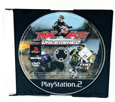 MX vs ATV Unleashed Sony PlayStation 2 PS2 NUR DISC