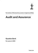 Image of Online Audit and Assurance ACA Professional Level ICAEW Question Bank 2025