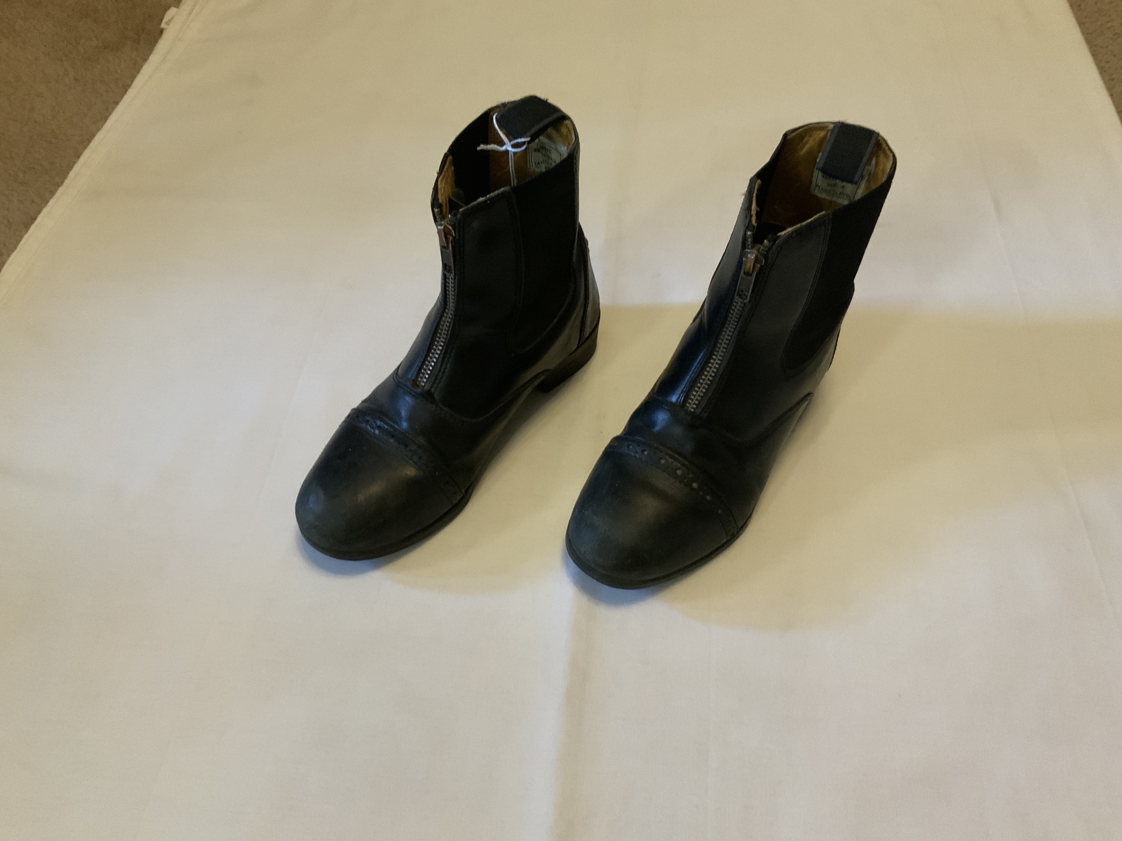 Ovation Zip Paddock Boots Black 5 | eBay
