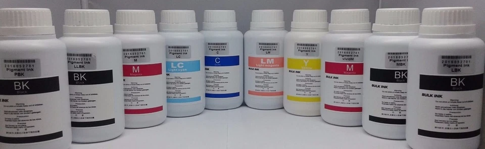 9x 250 Pigment UltraChrome K3 Bulk Refill Ink for Epson Compatible Pro 7800 9800 - Image 2 of 2