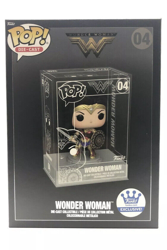 Funko POP! Die Cast Wonder Woman with Sword & Shield