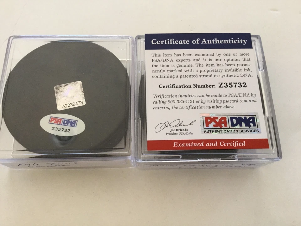Kyle Turris Signed Team Canada Hockey Puck PSA DNA COA Autographed a - Image 2 of 3
