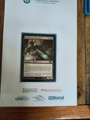 MTG Rune-Scarred Demon Magic 2012 106/249 Regular Rare | eBay