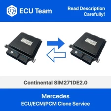 Mercedes ECU ECM PCM Cloning Service Continental SIM271DE2.0 Clone Plug & Play  