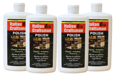 Granite and Marble Polish, Cleans and Protects, Italian Craftsman 16 oz 4 Pack 