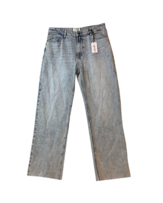 New TWELVE by ONTWELFTH Embellished  Cut Out Jeans Size 28 Straight High-Rise