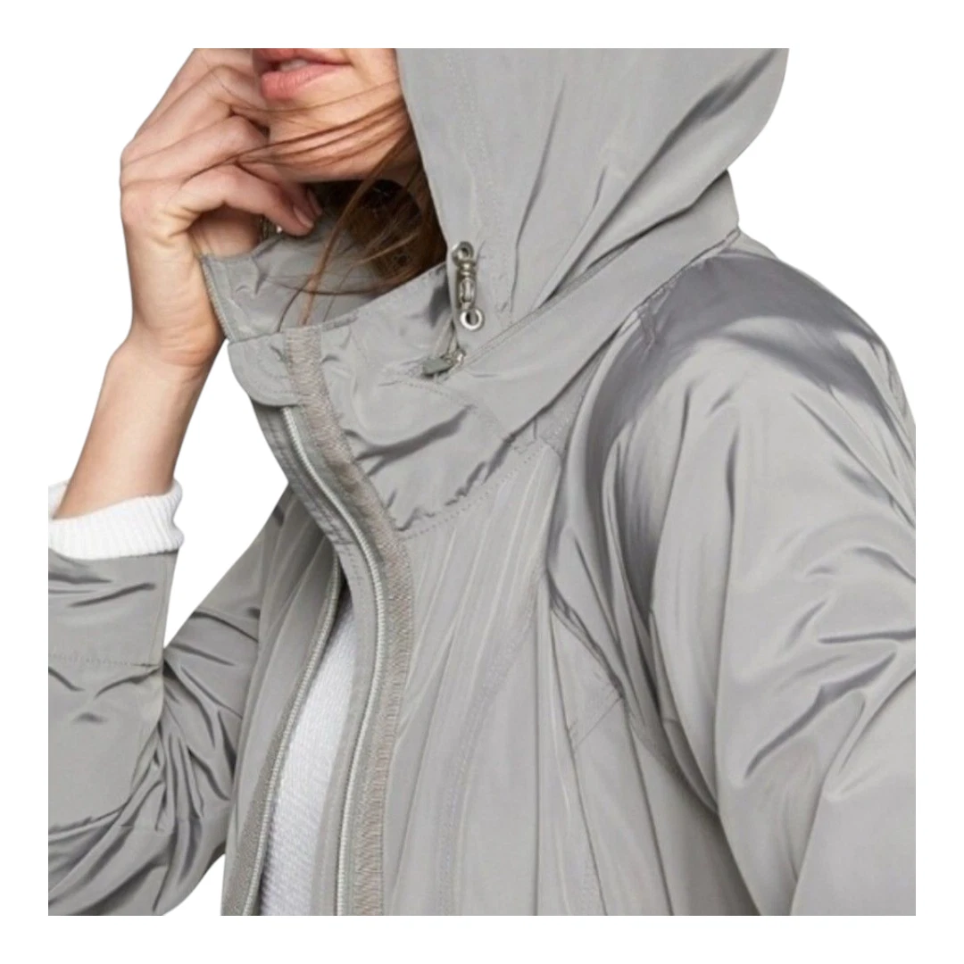 athleta drip drop water-resistant lightweight hooded jacket