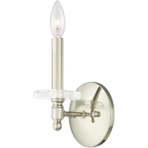Livex Lighting 42701-35 Bennington Wall Sconce Polished Nickel - Picture 1 of 11
