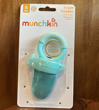 Munchkin Fresh Food Feeder for Fruits  Veggies Green BPA Free-NEW