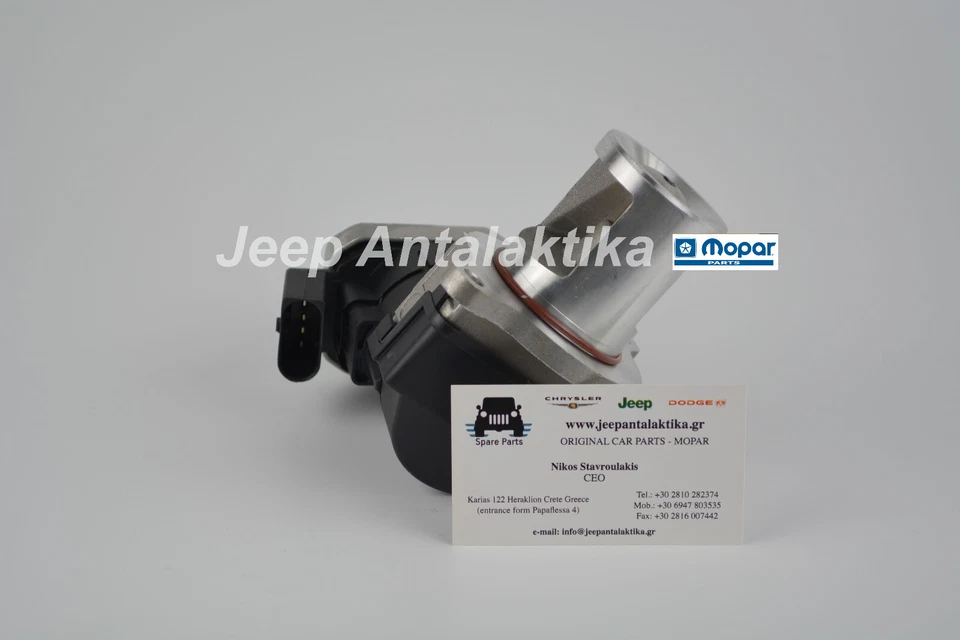 Válvula Egr Jeep Grand Cherokee WH 3.0crd 2005-2010 nuevo OEM Mopar 68064963AA Foto 2 de 4