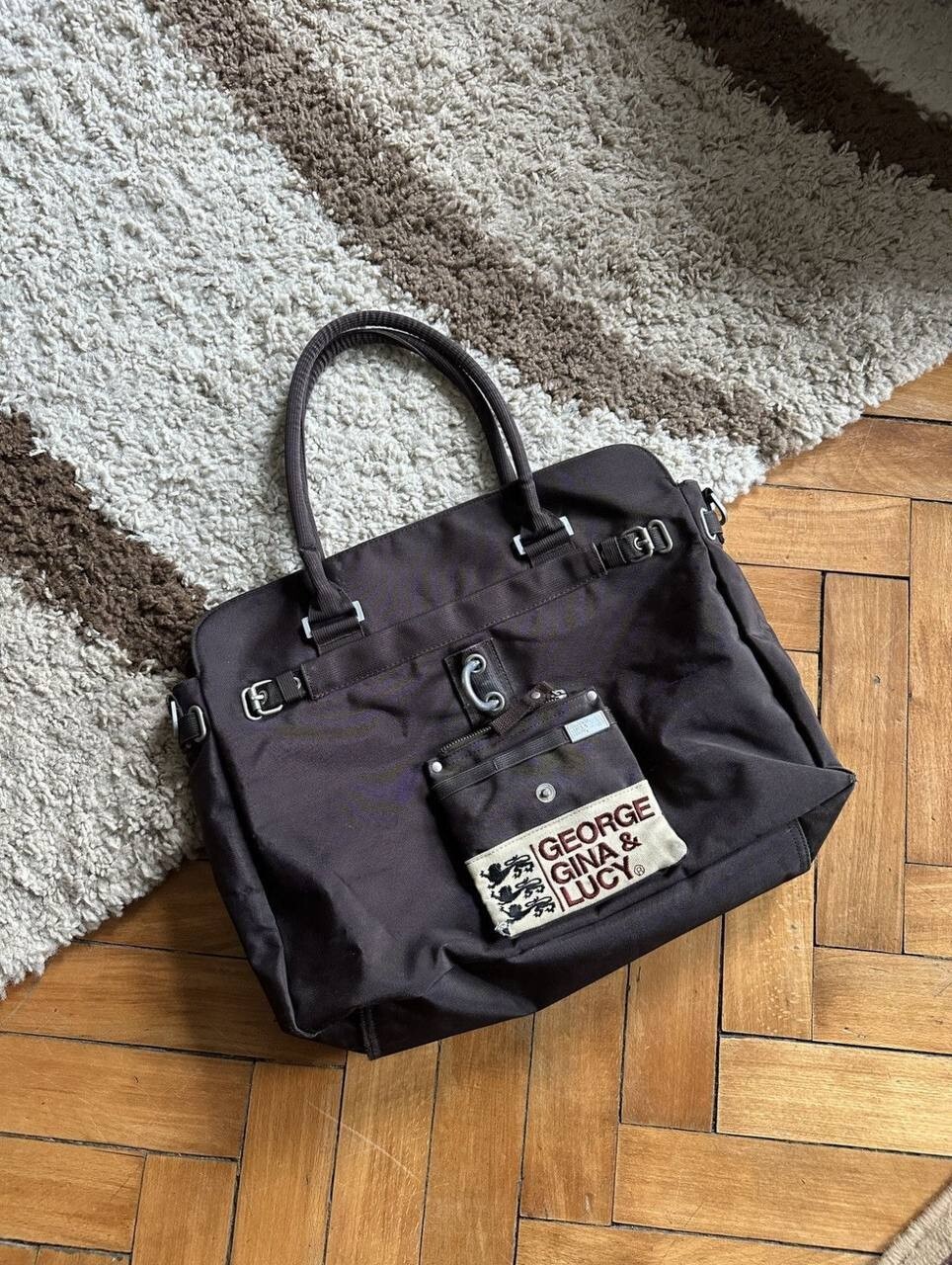 George Gina Lucy Large Avant Garde Tote Bag Japan Design  