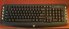  282 HP Keyboard 18 " Wireless LV290AA  Used In Great Shape