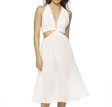 Jezebel Luna Chiffon and Satin Goddess Tea Length - 999836