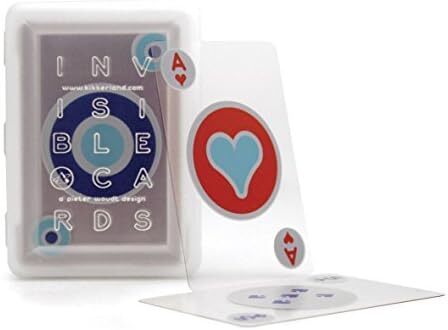 Невидимые игральные карты Kikkerland 5690₽