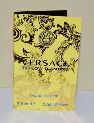VERSACE Yellow Diamond Eau De Toilette Spray .05 FL OZ ~ Sample Size