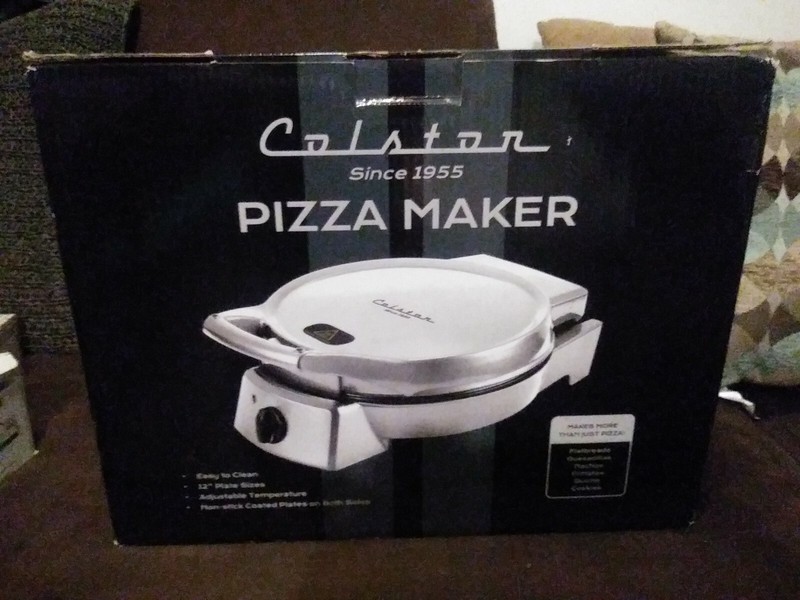 Colston Pizza Maker 12" * Dual Sided Pan * Brand New In Box!