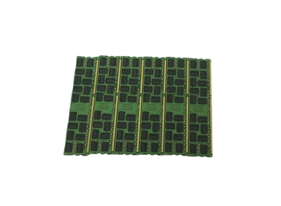 Lot of 6 Samsung 16GB 2Rx4 PC3-14900R Server RAM M393B2G70DB0-CMA (96GB) - Image 4 of 4