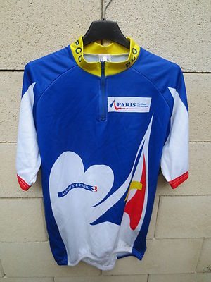 Maillot cycliste CC85 Poches devant Bovis Paris Vintage jersey cycling - 2 / S
