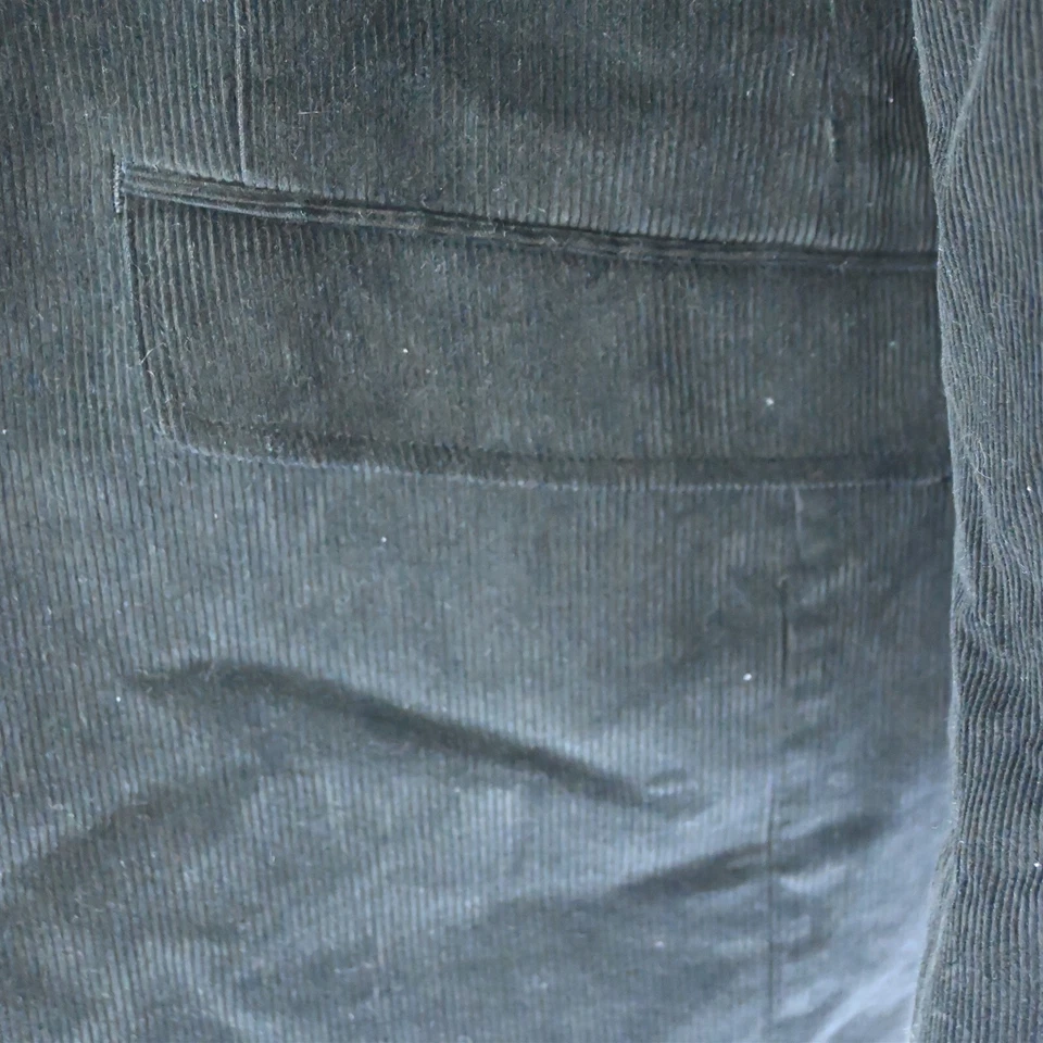 Michael Kors 38R черный вельвет 2 Btn блейзер костюм куртка спортивное пальто - Изображение 3 из 4