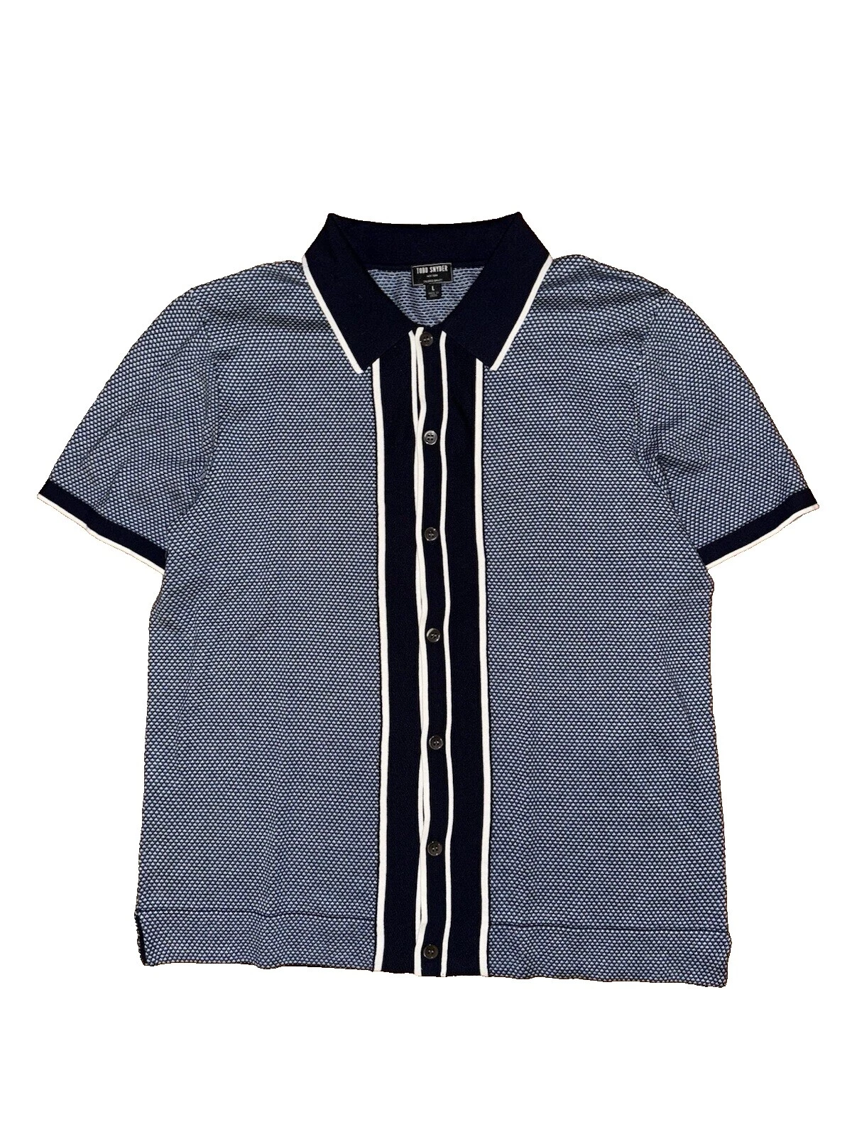 Polo Striped Silk Casual Button-Down Shirts for Men