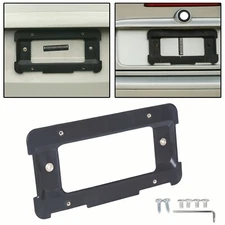 Rear License Plate Holder Bracket For BMW Mount Frame Tag Base & Screws