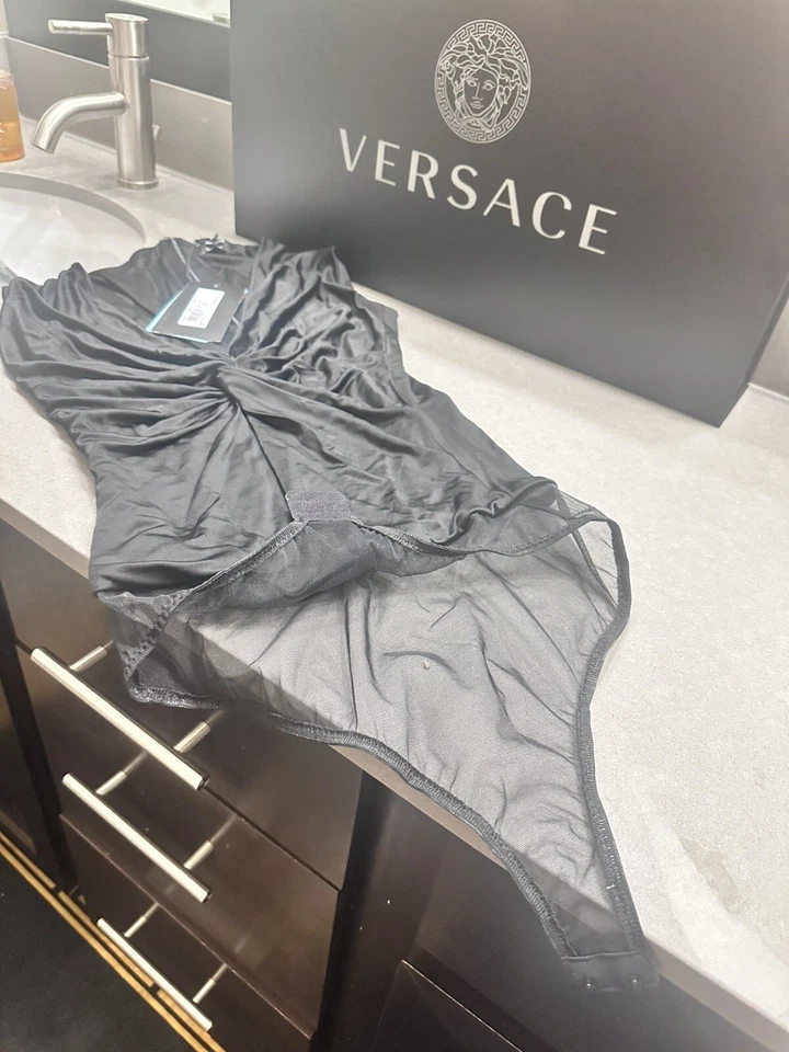 Body de tela Versace Foto 2 de 4