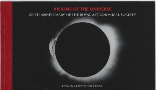 GREAT BRITAIN 2020 VISIONS OF THE UNIVERSE PRESTIGE STAMP BOOKLET - Picture 1 of 1