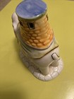 Elephant compartment porcelian ceramic figurine 6” X 5” Artist Painted Pier 1 — photo 5