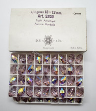Factory Pack Swarovski Crystal Lt Amethyst AB 18x12mm Oval 5200 Beads; 72pc; XL