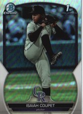 2023 Bowman Draft #BDC-37 Isaiah Coupet Chrome Refractor