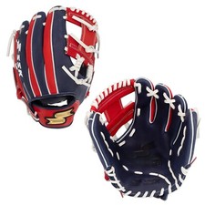 SSK Z9 Maestro 11.5" Infield Baseball Glove Z9-1150NVYREDWHT1