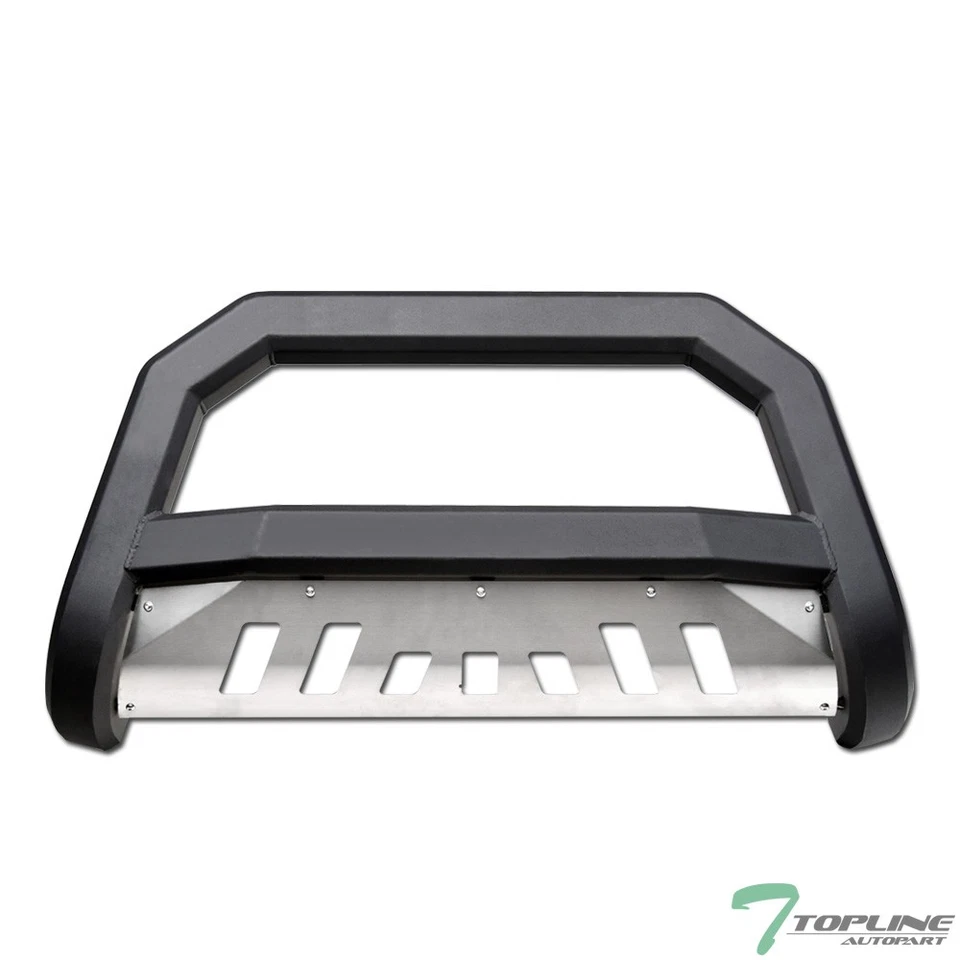 Topline For 2007-2021 Tundra/Sequoia AVT Bull Bar Grille Guard - Matte Blk/Skid - Изображение 2 из 4