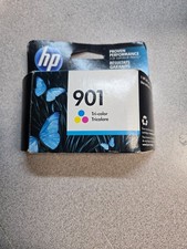 NEW GENUINE HP 901 BLACK PRINTER INK CARTRIDGE OEM SEALED.