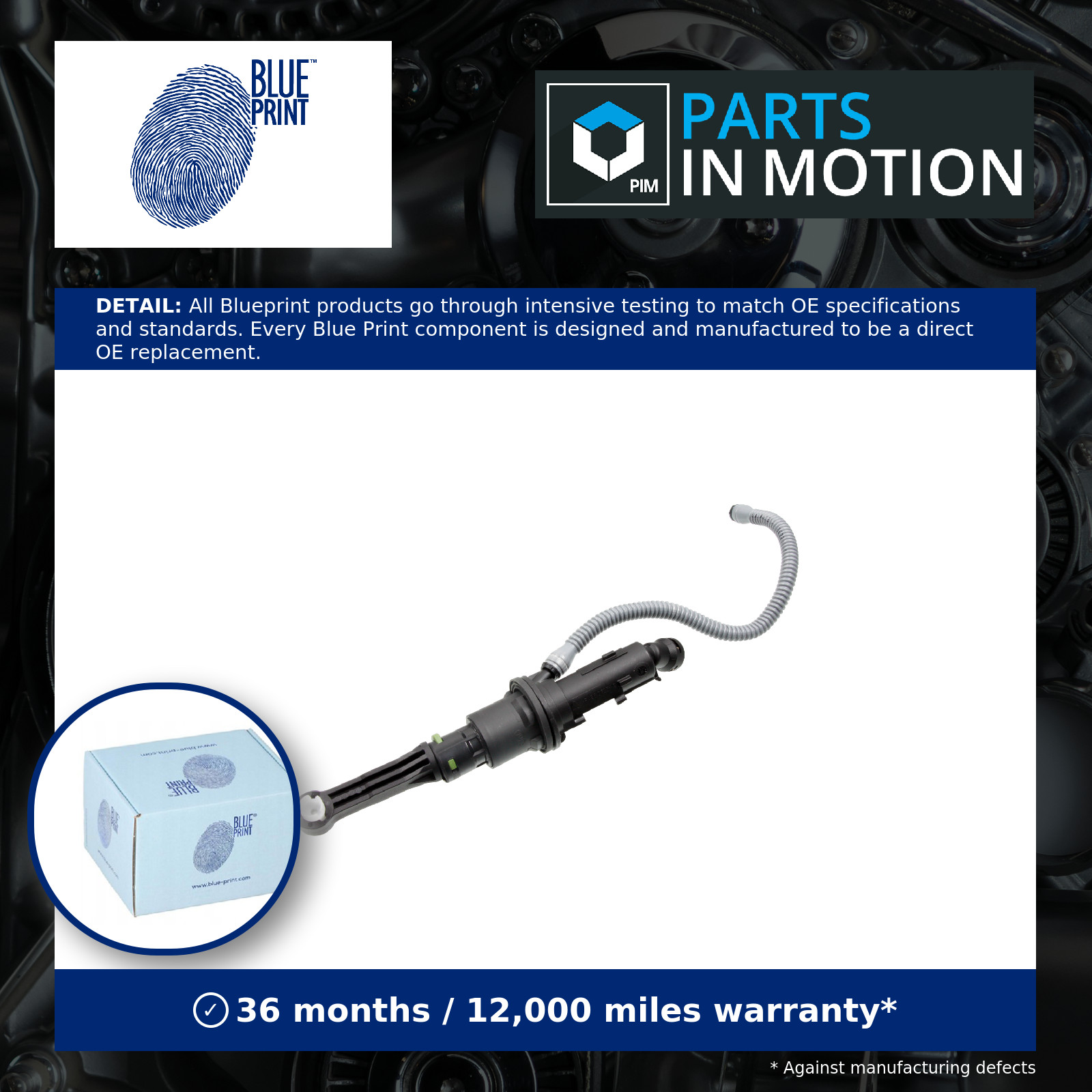 Blue Print ADBP340022 Clutch Master Cylinder Fits Citroen Peugeot 508 Sw C5 - Image 9