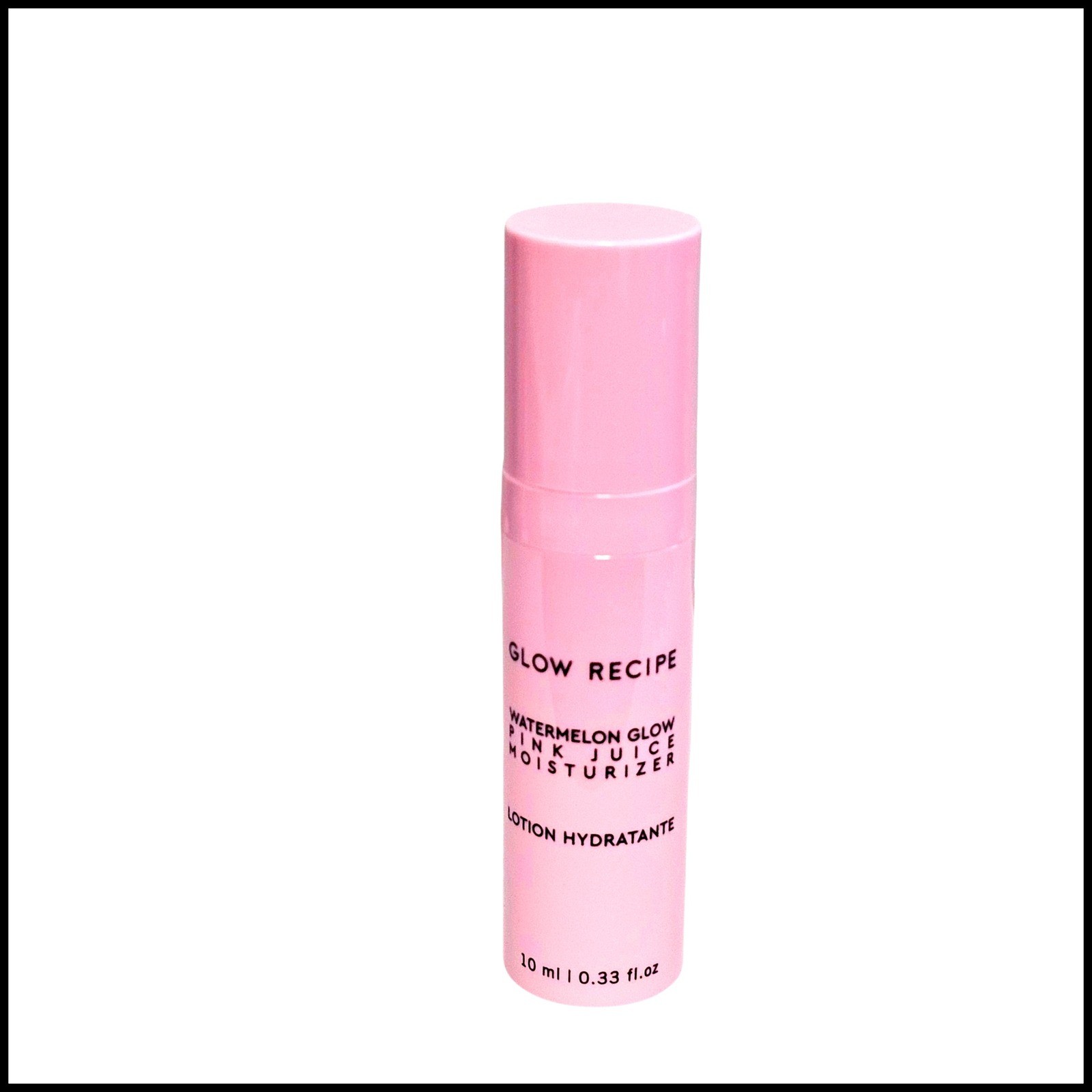 Рецепт сияния Увлажняющий лосьон с розовым соком Watermelon Glow, 10 мл, Дорожный Мини-размер