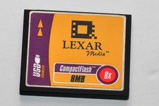 Lexar Media 8MB 8x Speed Compact Flash Memory Card in excellent working conditon