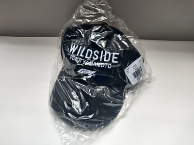 Yohji Yamamoto x Formula One F1 Wildside Snapback Hat Black White Grand Prix