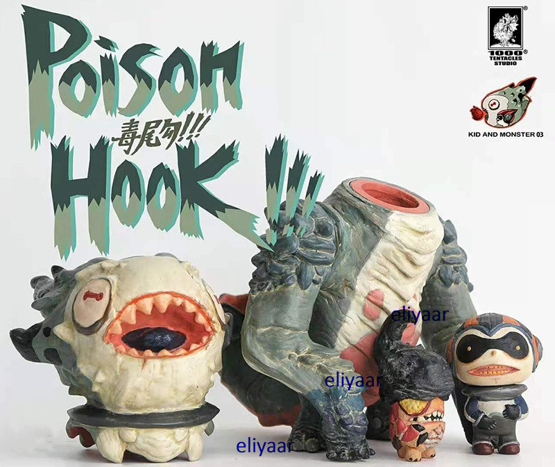 その他 1000Tentacles Studio PoisonHook Poison Hook by 1000Tentacles - Vinyl Pulse