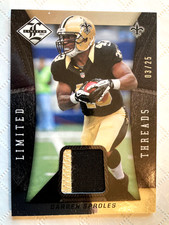 2013 Limited Threads Prime #18 Darren Sproles 2 Color Jersey /25 Saints