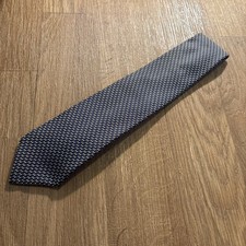 Brooks Brothers Makers Men's Silk Tie Navy Blue/Gold Made In USA