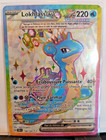 Carte Pokémon Lokhlass Ex Full Art 2024 Couronne Stellaire EV7 158/142 FR FRANCA