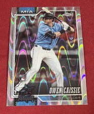 OWEN CASSIE RC 2026 Topps CHROME BASEBALL MLB SILVER RAYWAVE Rookie Card MARLINS