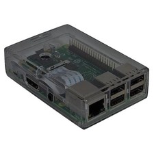 Raspberry Pi 3, 2, Retro Pi and B Case Kit, Transparent Smoked Finish