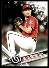Max Scherzer 2017 Topps #HMW135 Washington Nationals FREE SHIPPING AutographDen