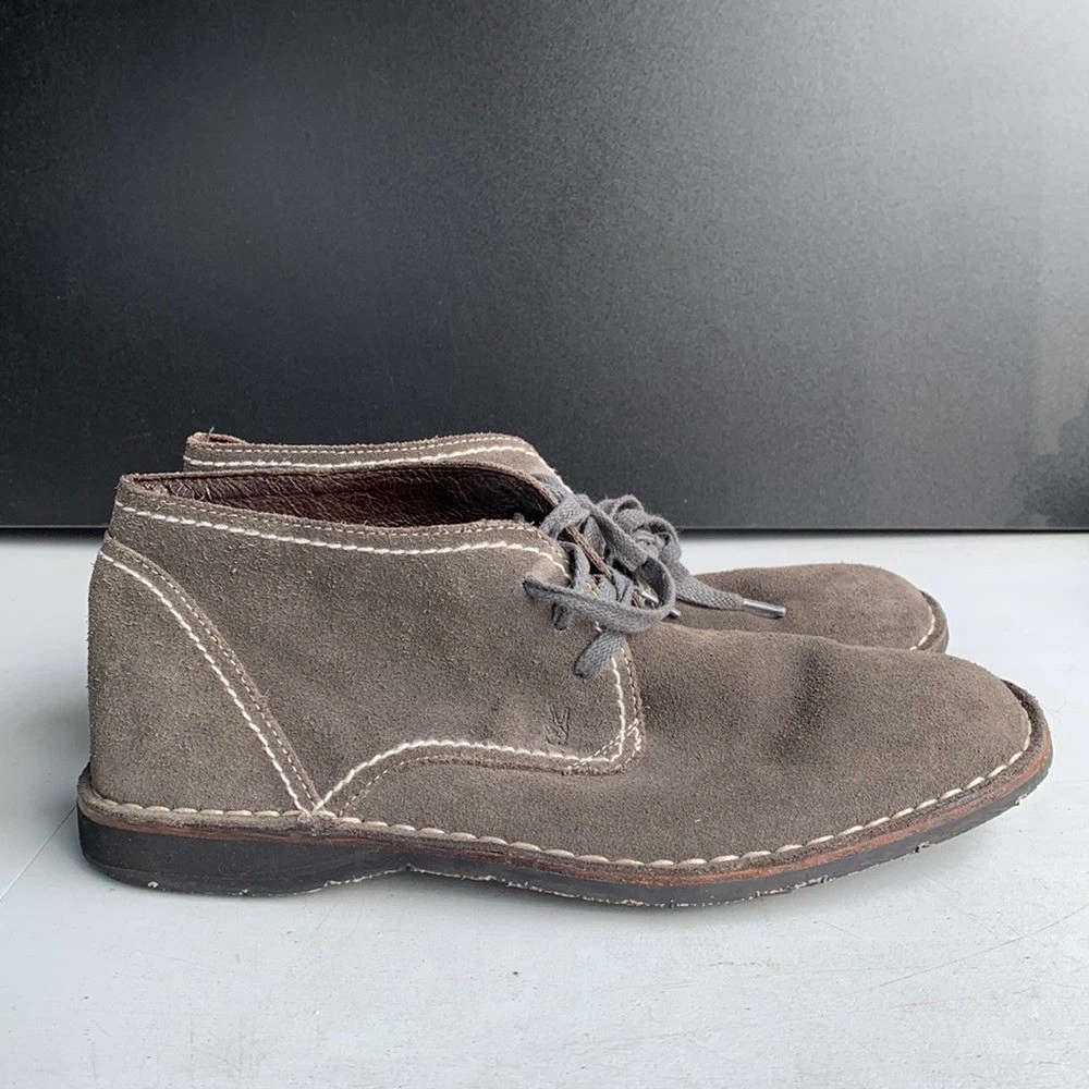 John Varvatos Gray Suede Boots for Men for Sale | Shop New  display picture 1
